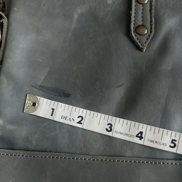 ABLE Selam Magazine Tote - BLUE GRaY - Picture 16 of 16